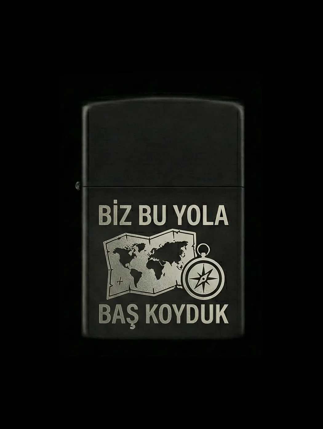 Özlü Sözler Tasarımlı Benzinli Çakmak V30