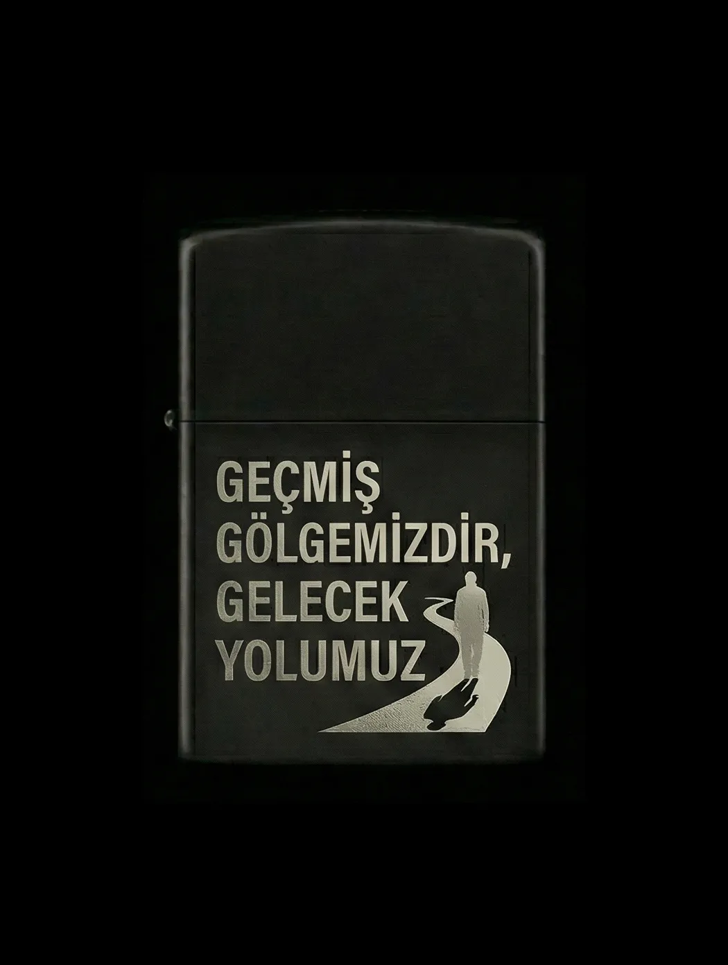 Özlü Sözler Tasarımlı Benzinli Çakmak V2