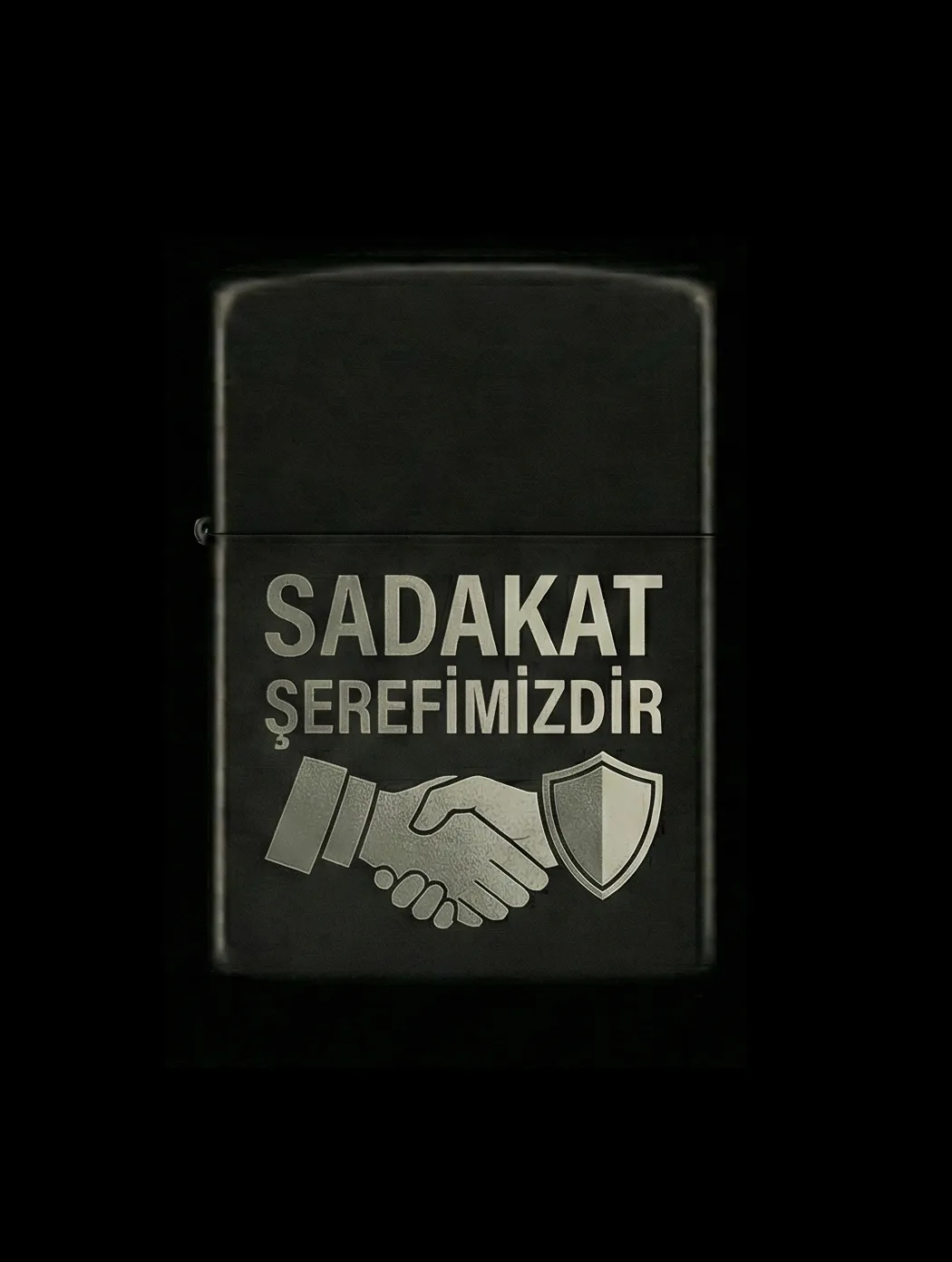 Özlü Sözler Tasarımlı Benzinli Çakmak V1