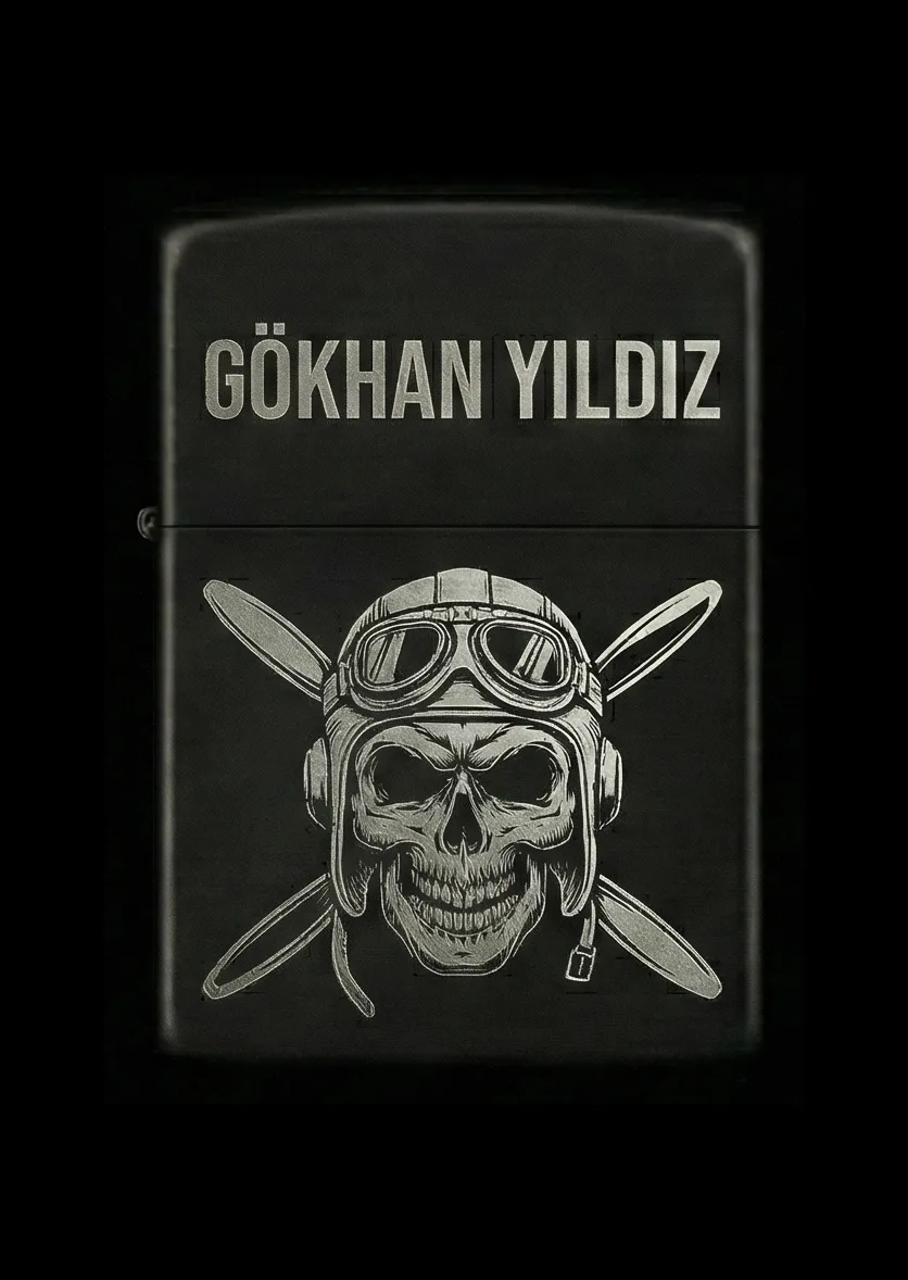 Kişiye Özel Tasarımlı Benzinli Çakmak V115