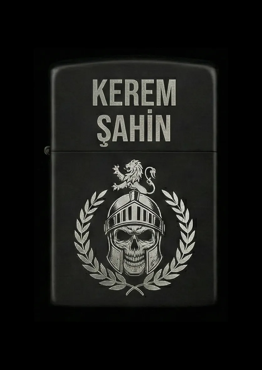 Kişiye Özel Tasarımlı Benzinli Çakmak V114