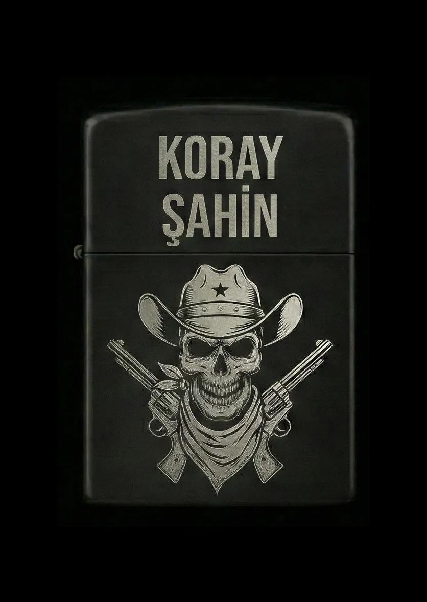 Kişiye Özel Tasarımlı Benzinli Çakmak V113