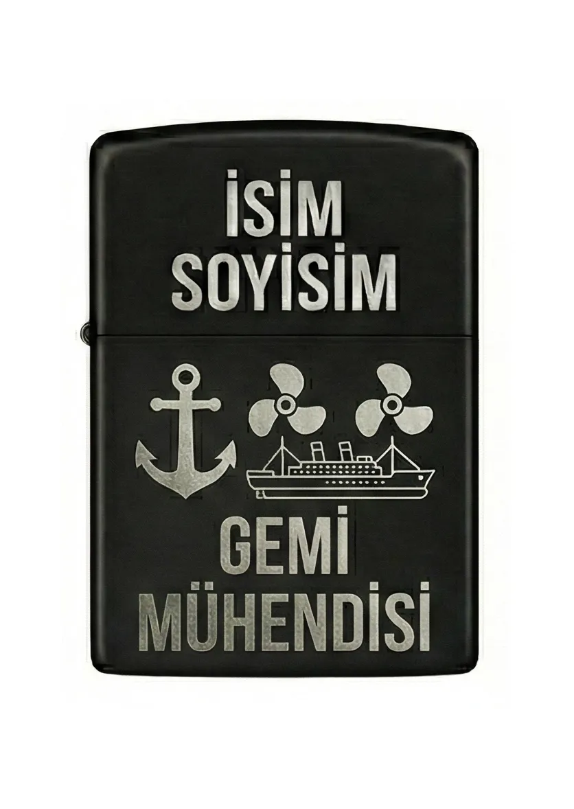 Kişiye Özel Tasarımlı Benzinli Çakmak V108