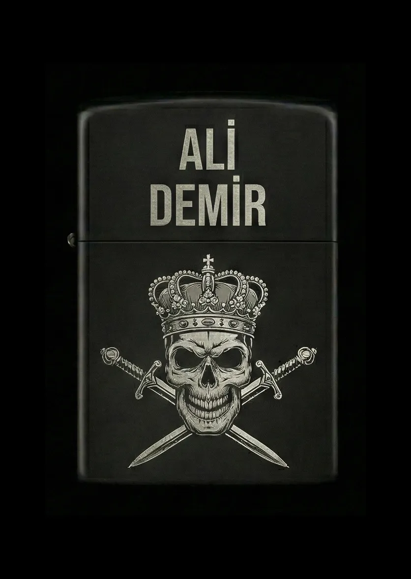 Kişiye Özel Tasarımlı Benzinli Çakmak V102