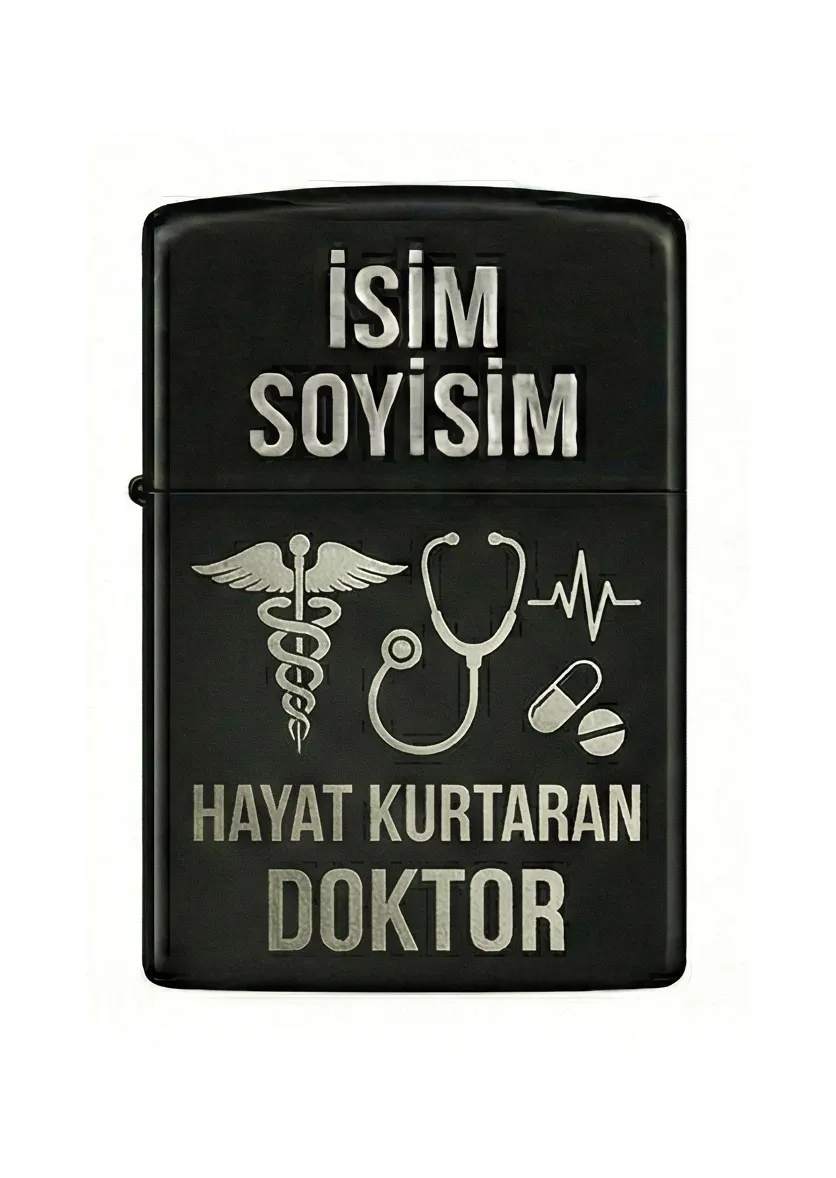 Kişiye Özel Tasarımlı Benzinli Çakmak V100