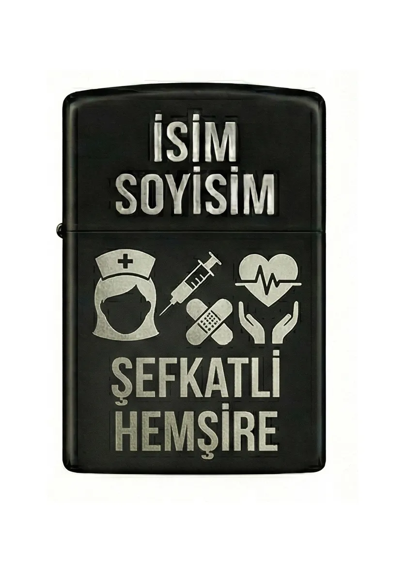 Kişiye Özel Tasarımlı Benzinli Çakmak V99