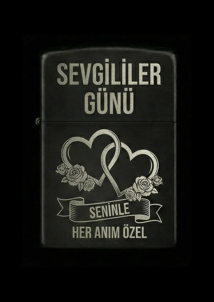 Kişiye Özel Tasarımlı Benzinli Çakmak V94