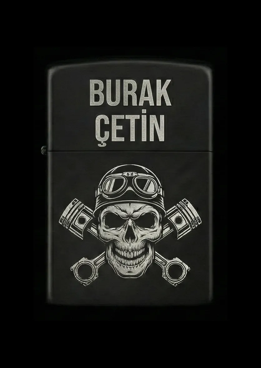 Kişiye Özel Tasarımlı Benzinli Çakmak V88