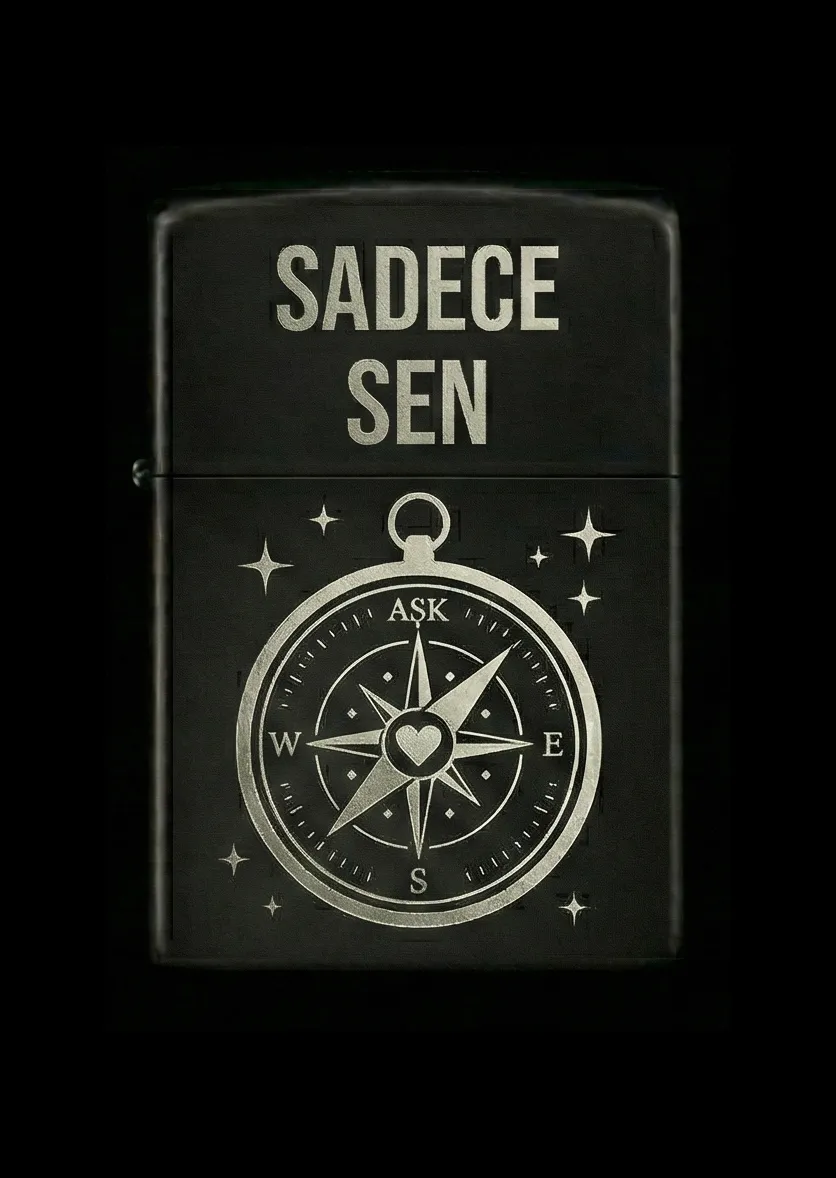 Kişiye Özel Tasarımlı Benzinli Çakmak V87