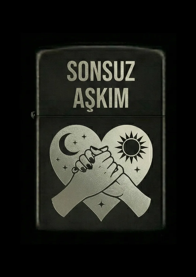 Kişiye Özel Tasarımlı Benzinli Çakmak V85