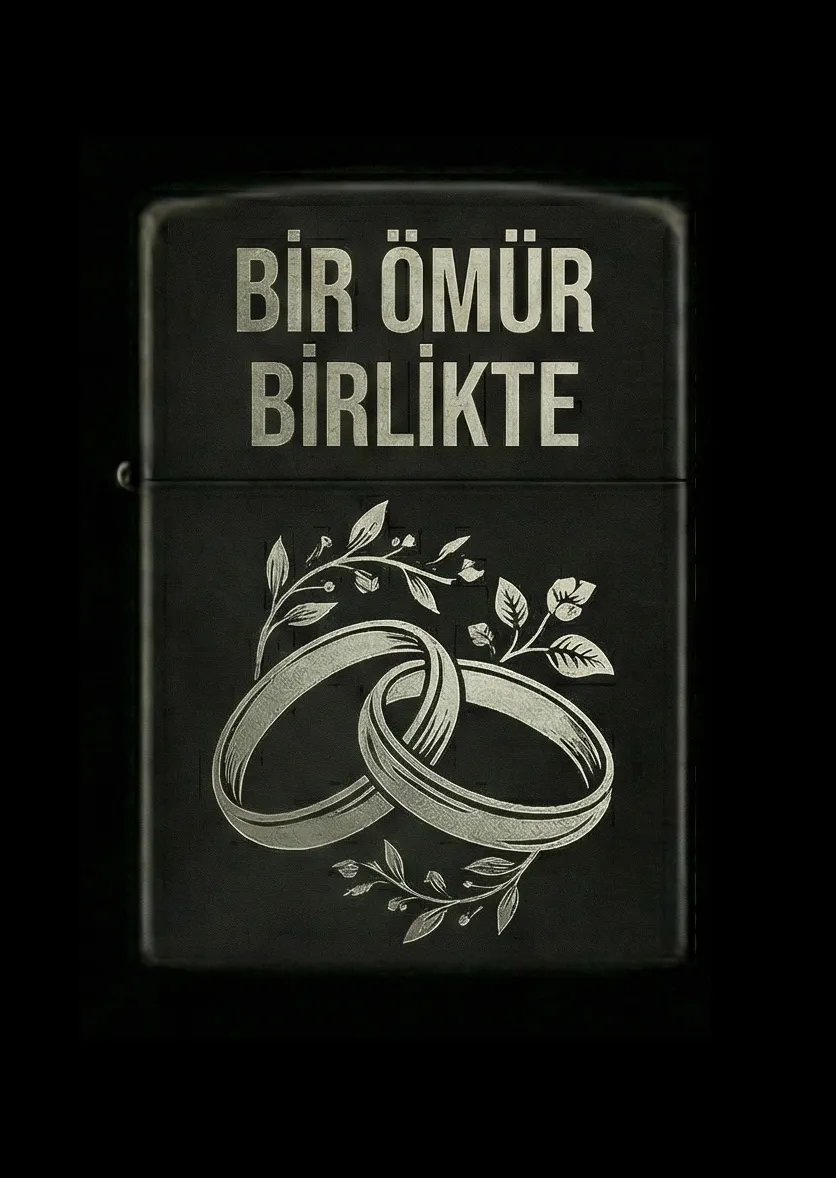 Kişiye Özel Tasarımlı Benzinli Çakmak V84