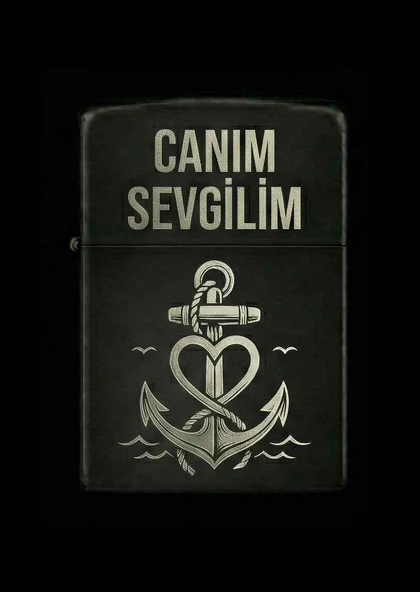 Kişiye Özel Tasarımlı Benzinli Çakmak V83