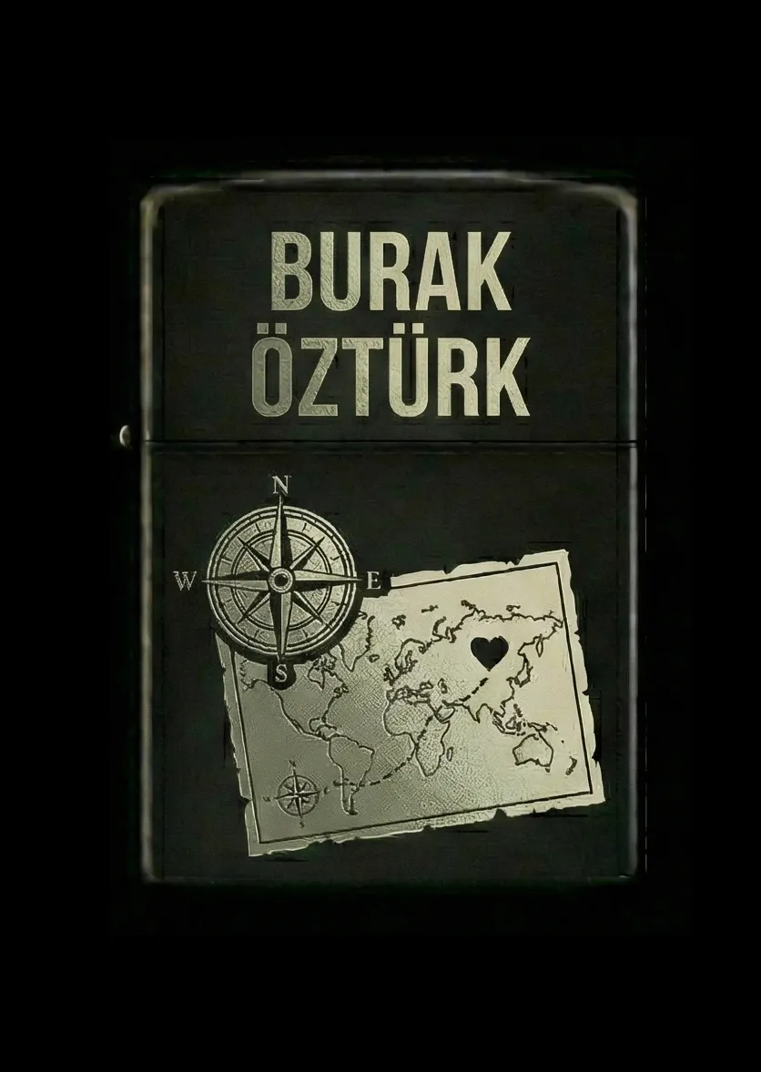 Kişiye Özel Tasarımlı Benzinli Çakmak V68