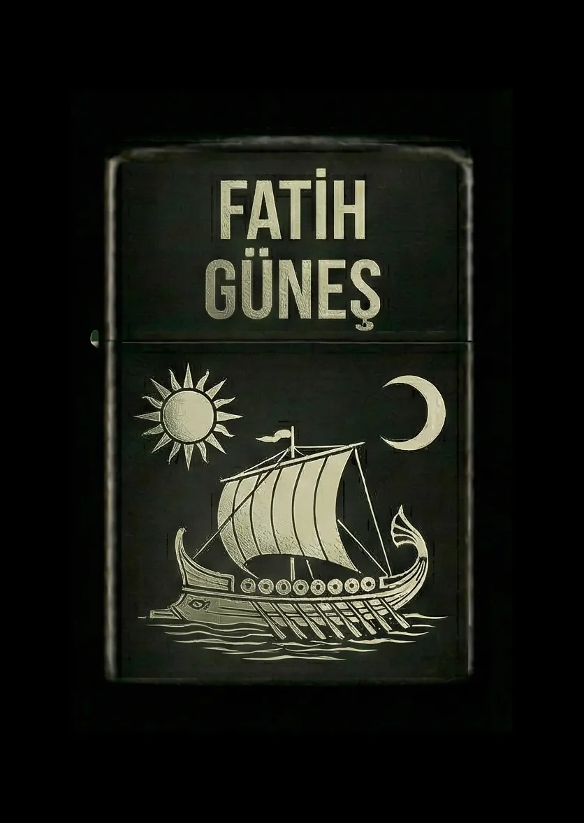 Kişiye Özel Tasarımlı Benzinli Çakmak V64