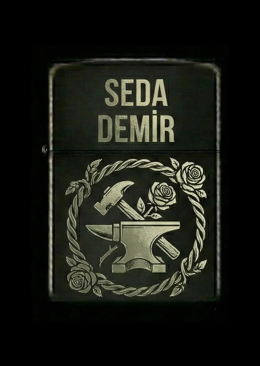 Kişiye Özel Tasarımlı Benzinli Çakmak V63