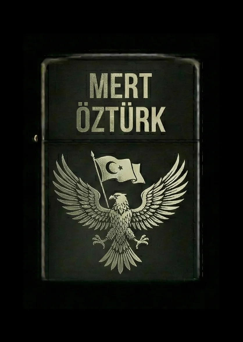 Kişiye Özel Tasarımlı Benzinli Çakmak V62