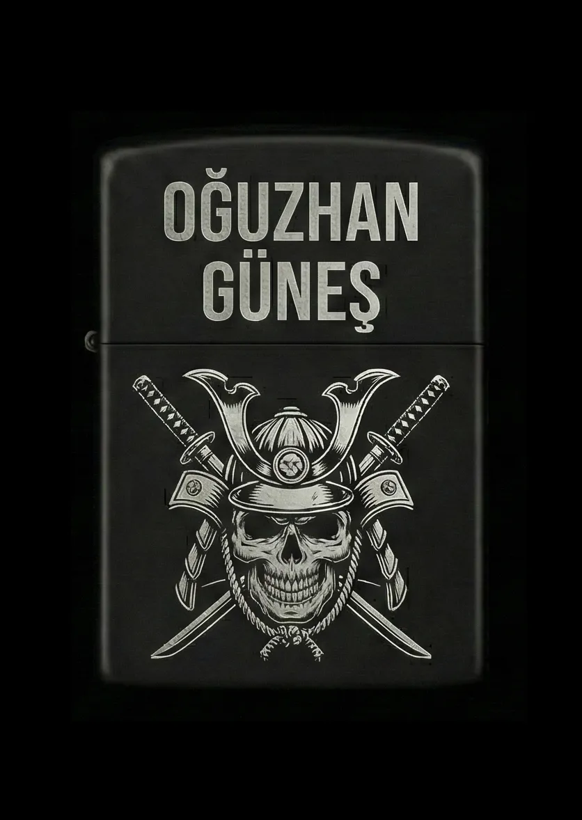 Kişiye Özel Tasarımlı Benzinli Çakmak V55