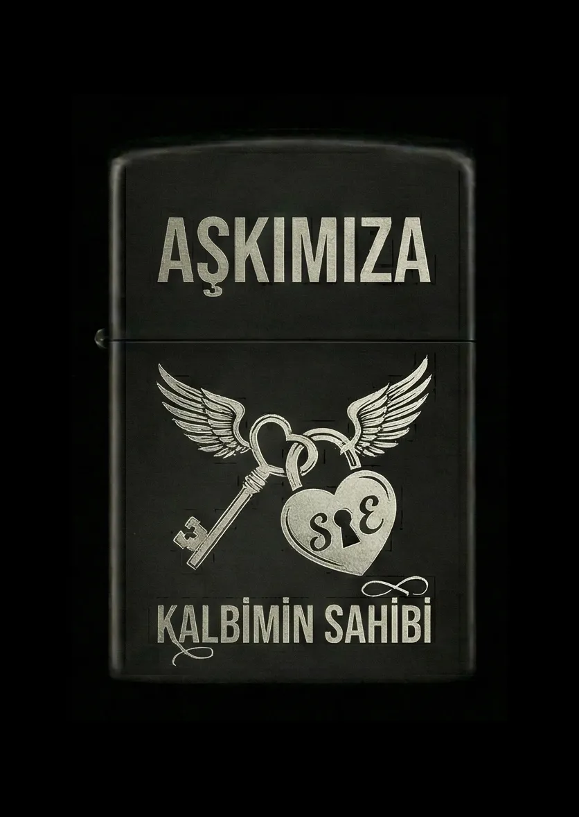 Kişiye Özel Tasarımlı Benzinli Çakmak V49