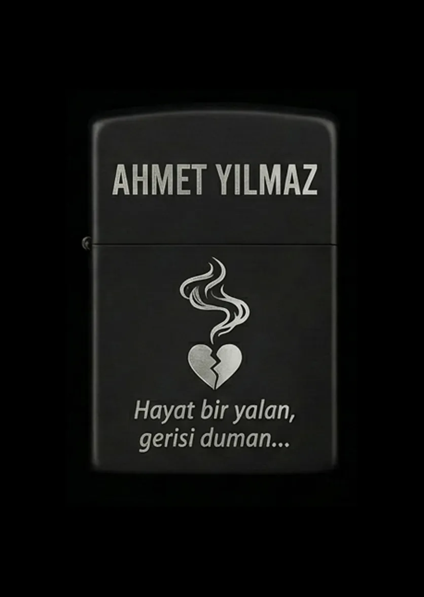 Kişiye Özel Tasarımlı Benzinli Çakmak V46