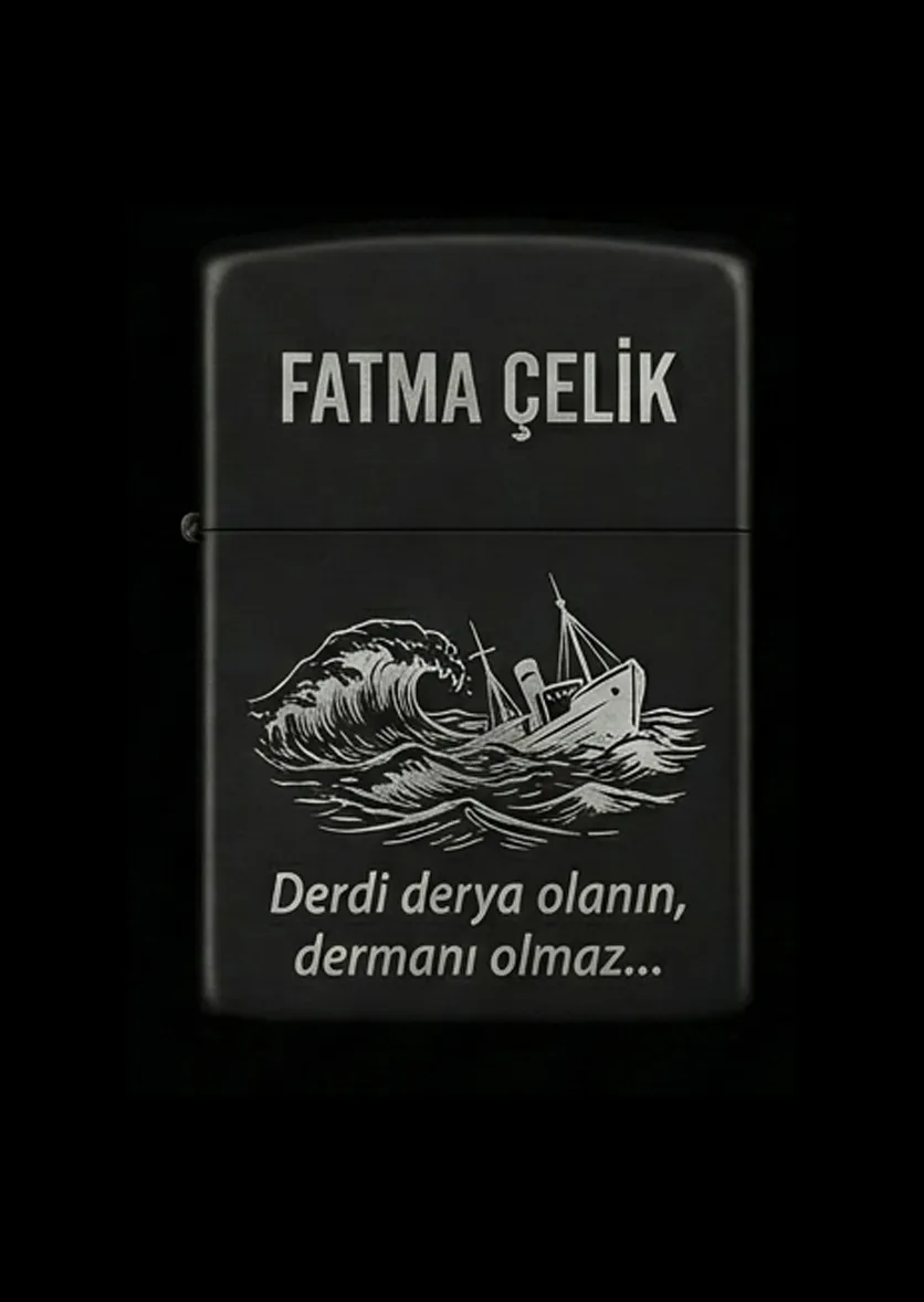 Kişiye Özel Tasarımlı Benzinli Çakmak V42