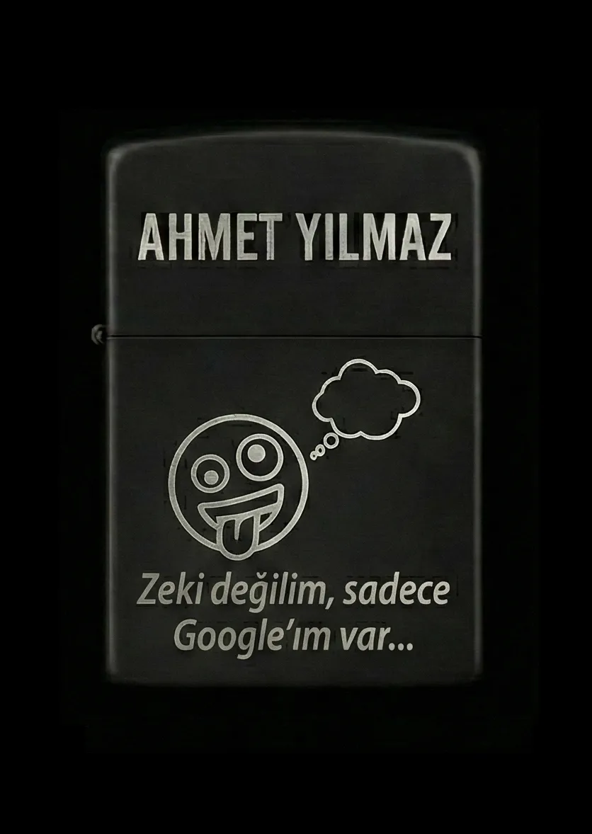 Kişiye Özel Tasarımlı Benzinli Çakmak V35