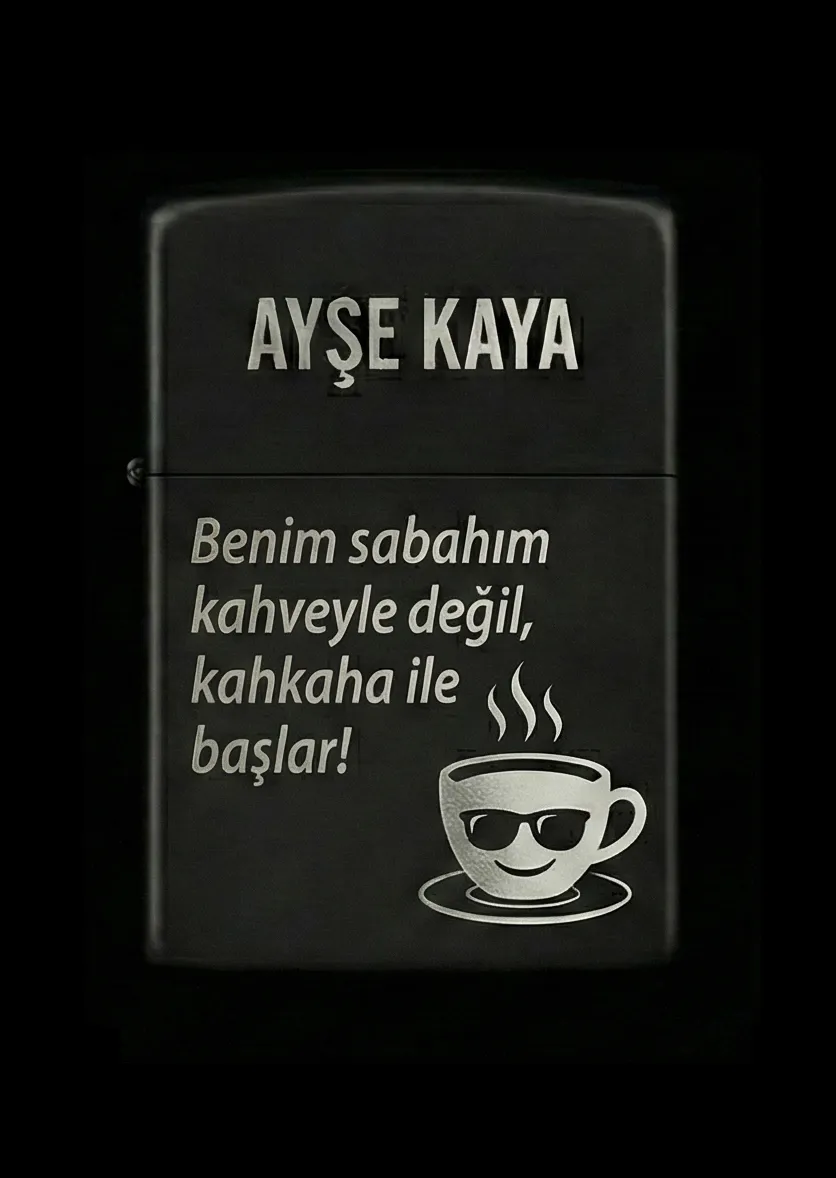 Kişiye Özel Tasarımlı Benzinli Çakmak V34