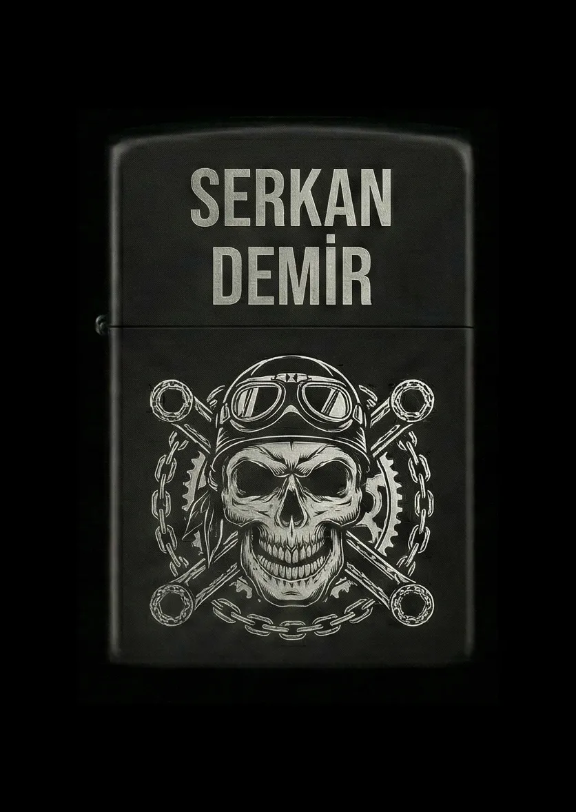 Kişiye Özel Tasarımlı Benzinli Çakmak V33