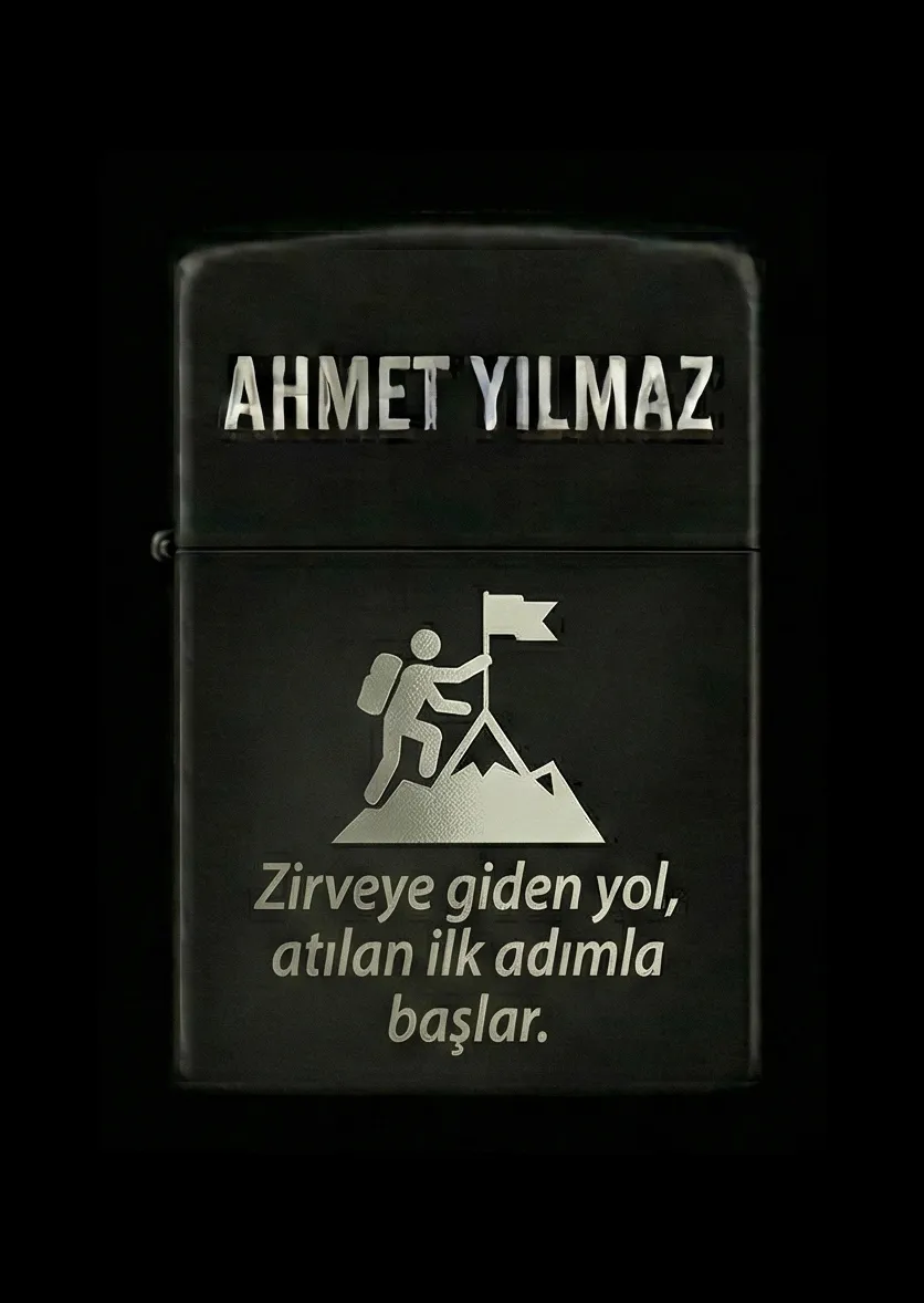 Kişiye Özel Tasarımlı Benzinli Çakmak V30