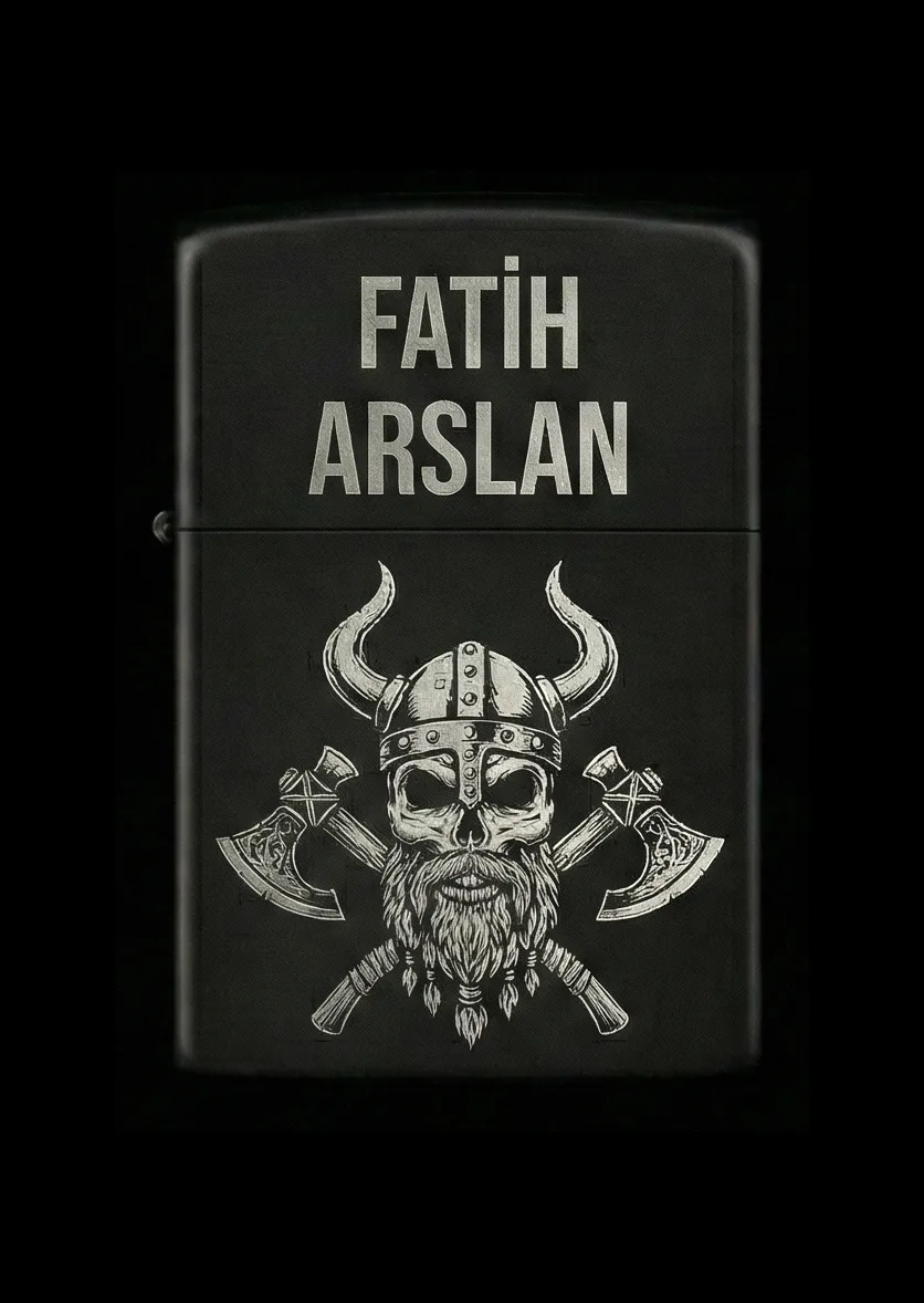 Kişiye Özel Tasarımlı Benzinli Çakmak V22