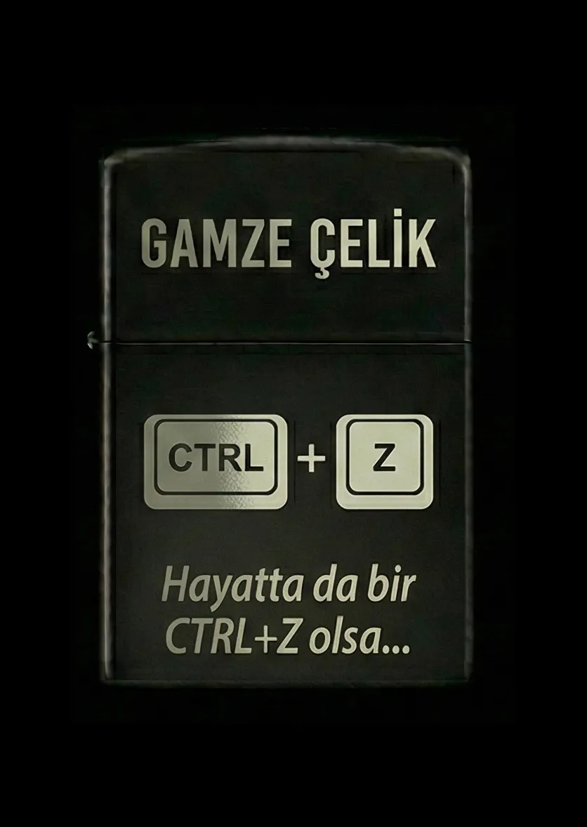 Kişiye Özel Tasarımlı Benzinli Çakmak V20