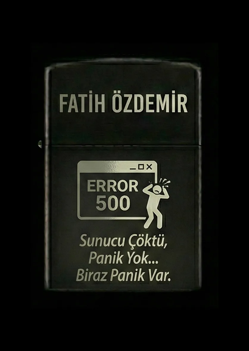 Kişiye Özel Tasarımlı Benzinli Çakmak V19