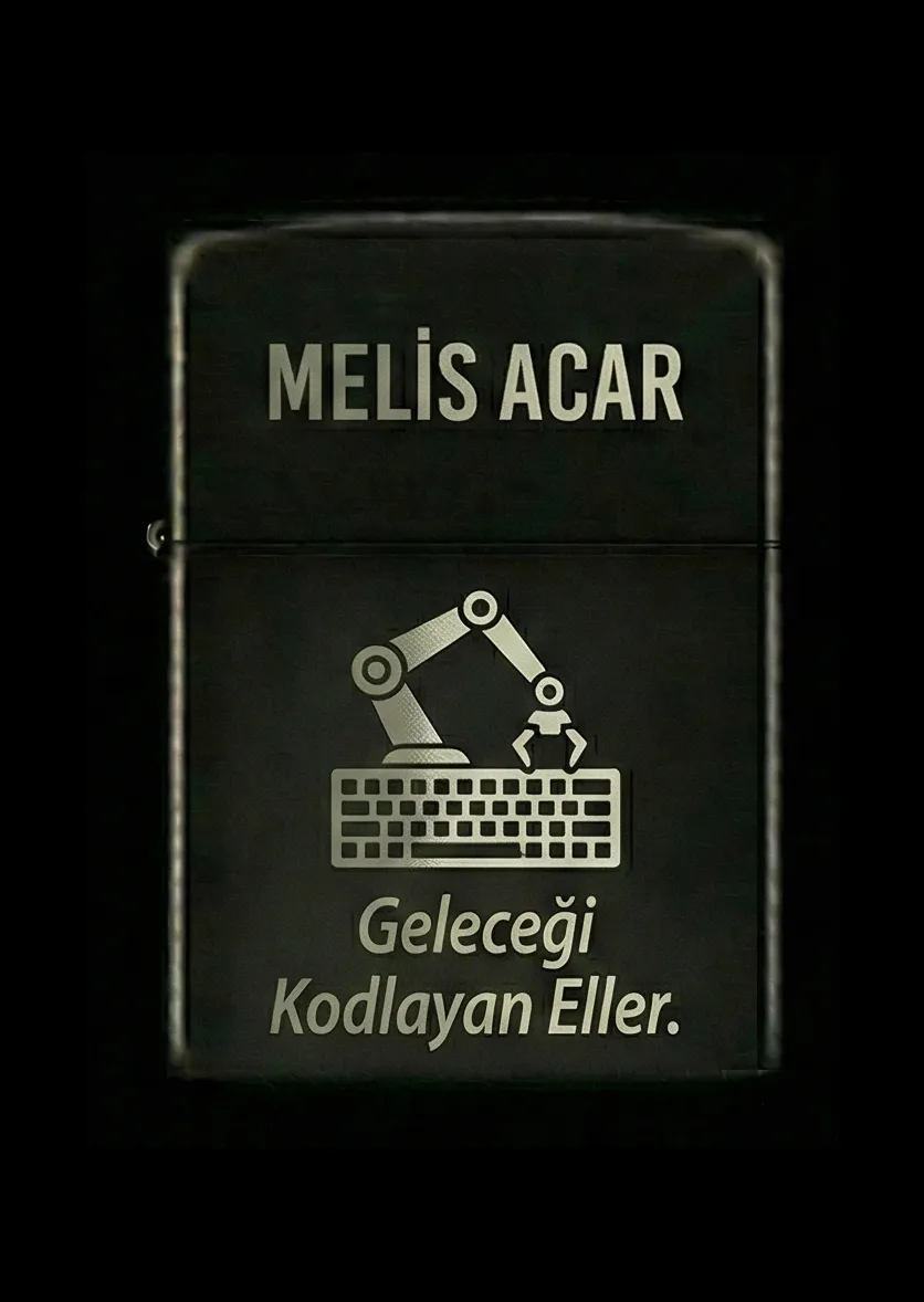 Kişiye Özel Tasarımlı Benzinli Çakmak V18