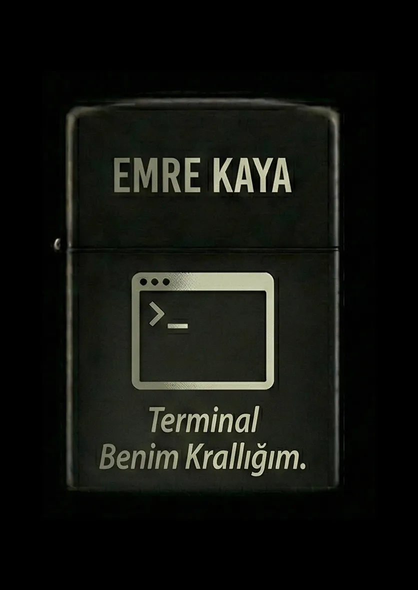 Kişiye Özel Tasarımlı Benzinli Çakmak V17