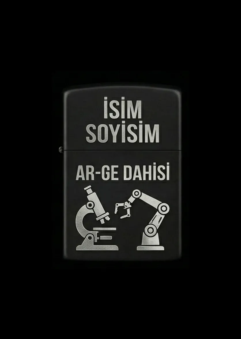 Kişiye Özel Tasarımlı Benzinli Çakmak V14