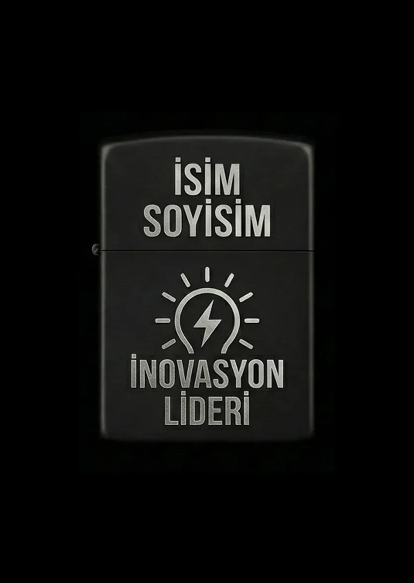 Kişiye Özel Tasarımlı Benzinli Çakmak V13