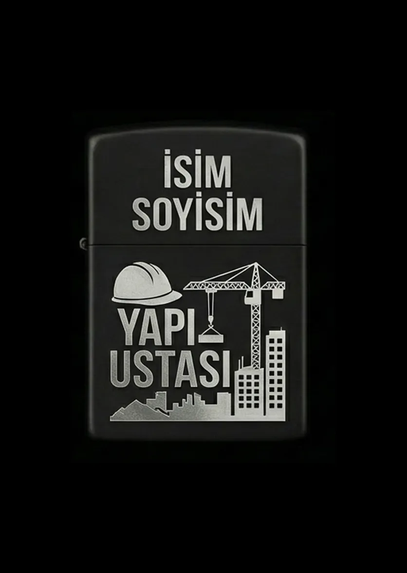 Kişiye Özel Tasarımlı Benzinli Çakmak V12