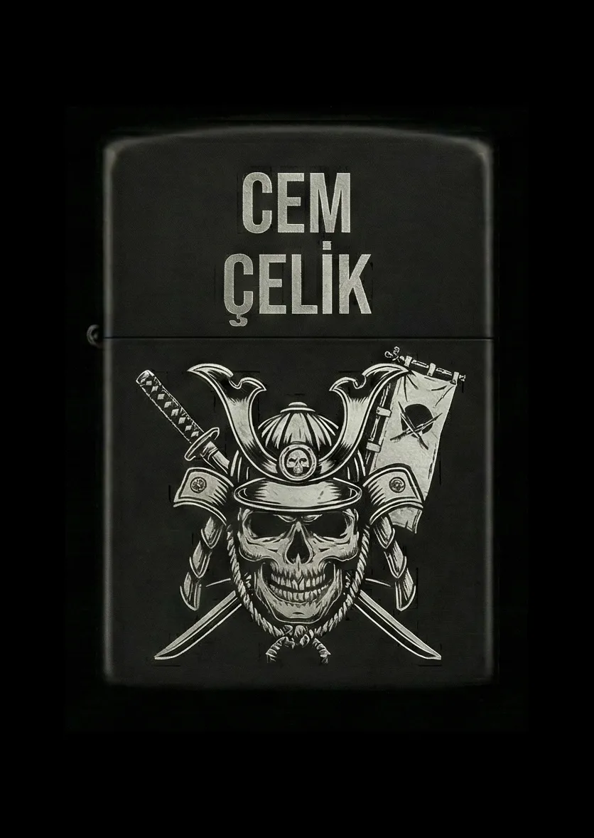 Kişiye Özel Tasarımlı Benzinli Çakmak V11