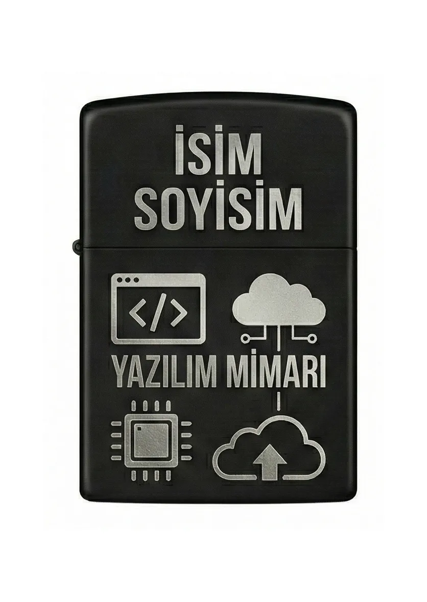 Kişiye Özel Tasarımlı Benzinli Çakmak V10