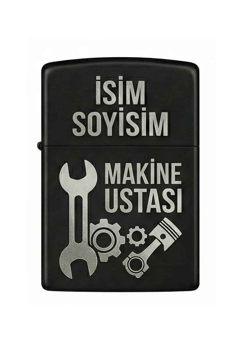 Kişiye Özel Tasarımlı Benzinli Çakmak V9