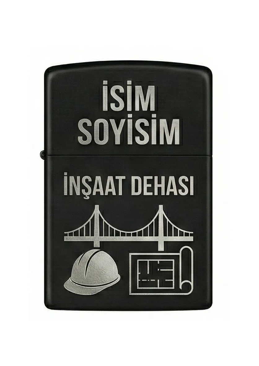 Kişiye Özel Tasarımlı Benzinli Çakmak V8