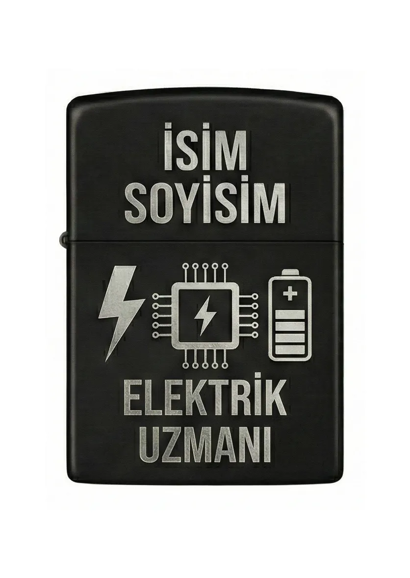 Kişiye Özel Tasarımlı Benzinli Çakmak V7