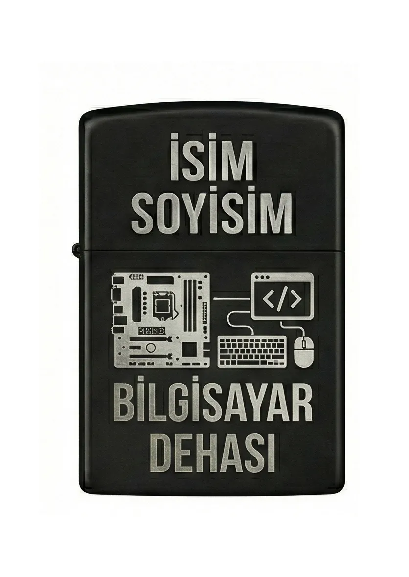 Kişiye Özel Tasarımlı Benzinli Çakmak V4