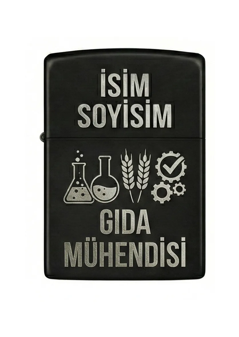 Kişiye Özel Tasarımlı Benzinli Çakmak V2