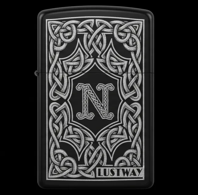 Joker Kart Figürlü N Harfli Benzinli Çakmak V1