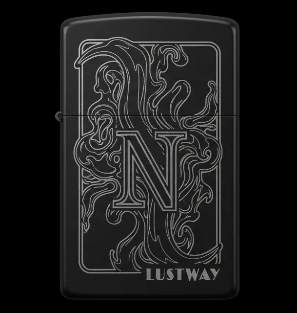 Joker Kart Figürlü N Harfli Benzinli Çakmak V4