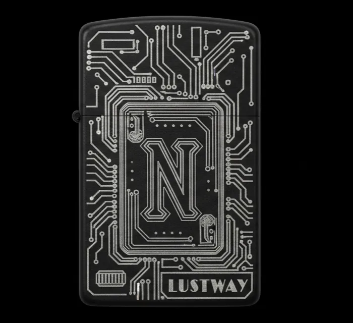 Joker Kart Figürlü N Harfli Benzinli Çakmak V5