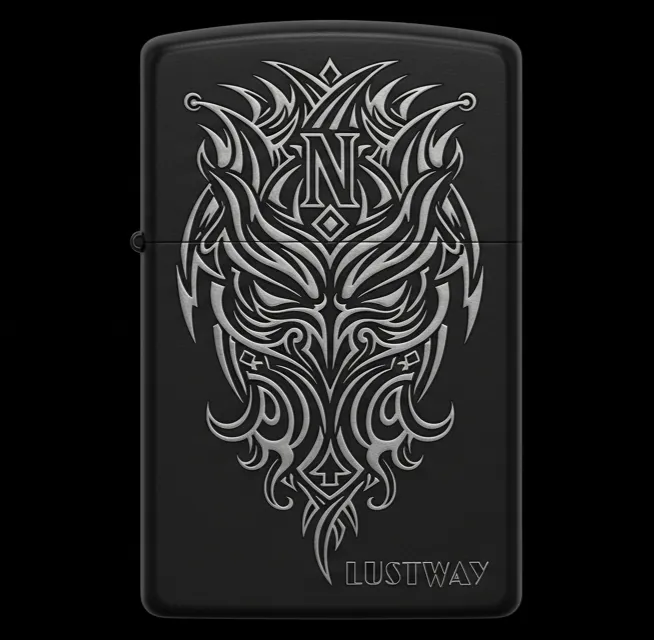 Joker Kart Figürlü N Harfli Benzinli Çakmak V11