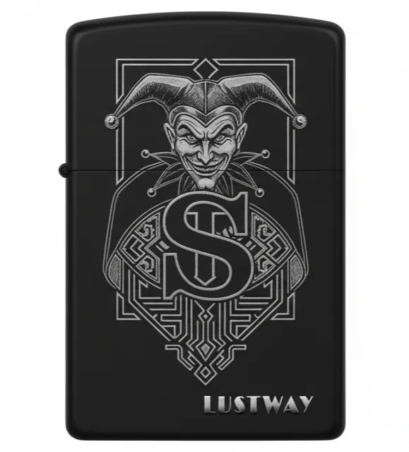 Joker Kart Figürlü S Harfli Benzinli Çakmak V3