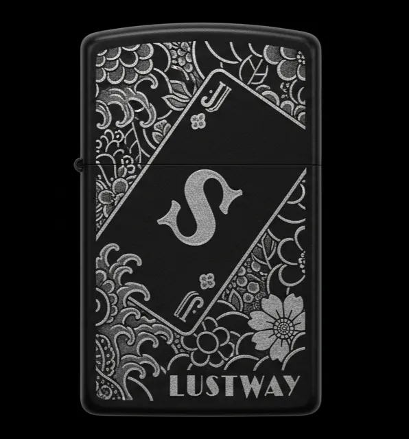 Joker Kart Figürlü S Harfli Benzinli Çakmak V6