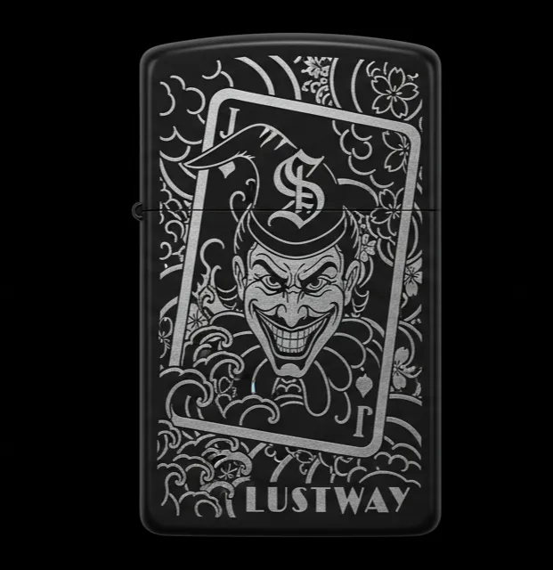 Joker Kart Figürlü S Harfli Benzinli Çakmak V18